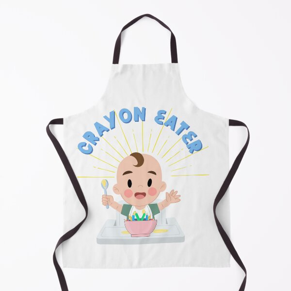 Item preview, Crayon Eaters Baby Sweet Eating Funny designed and sold by JacoBeatzShop.