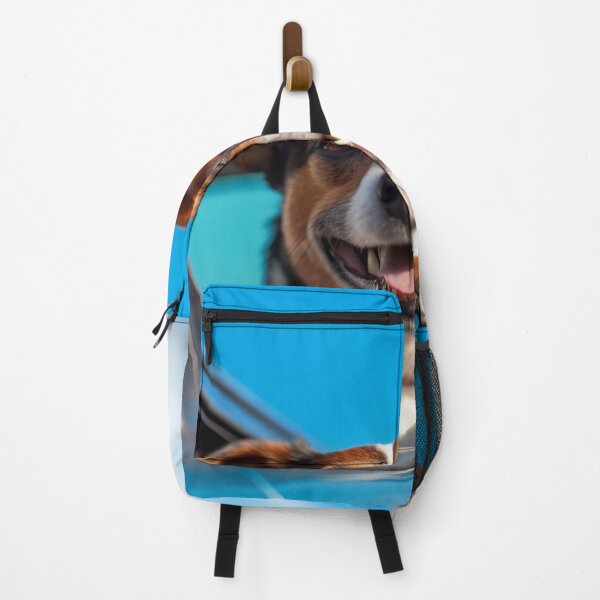 Item preview, Dog enjoying traveling by car. Jack Russell Terrier looking through the window on the road. designed and sold by anytka.