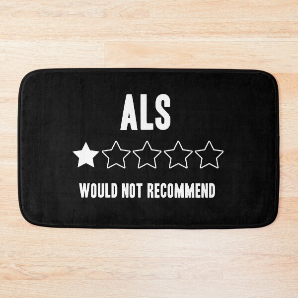 Item preview, ALS Would Not Recommend Funny designed and sold by Color-Sparkle.