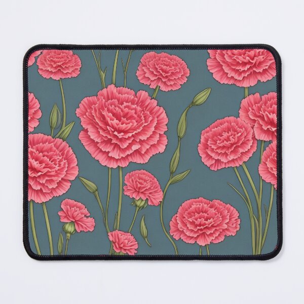 Item preview, pattern design carnation flower designed and sold by sankacreation.