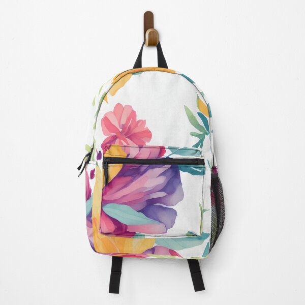 Item preview, Patrón floral colorido designed and sold by nerminokeen.