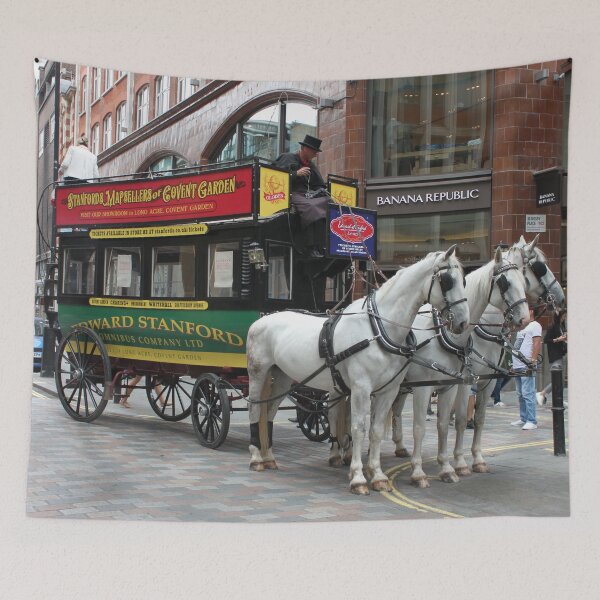 Item preview, A Horse Drawn Bus - © Doc Braham; All Rights Reserved. designed and sold by BritishYank.