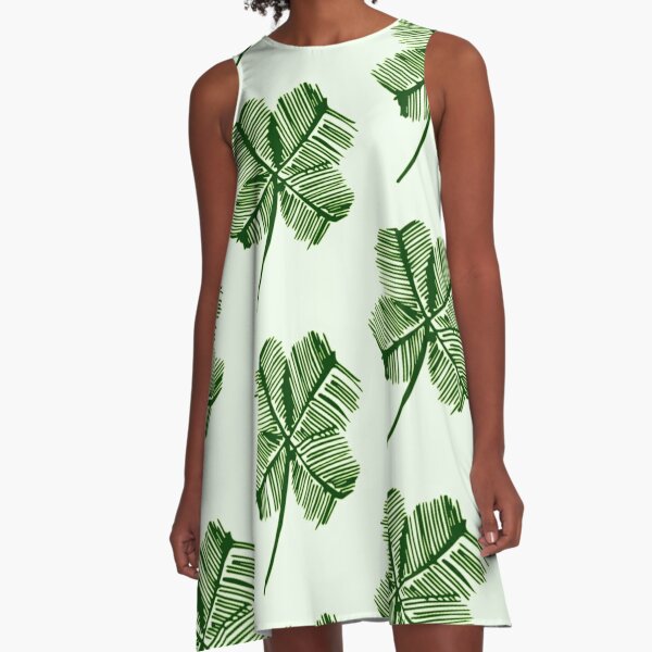 Women/’s St Patrick/’s Day Dresses with Pockets Short Sleeve Hawaiian Fruit Floral