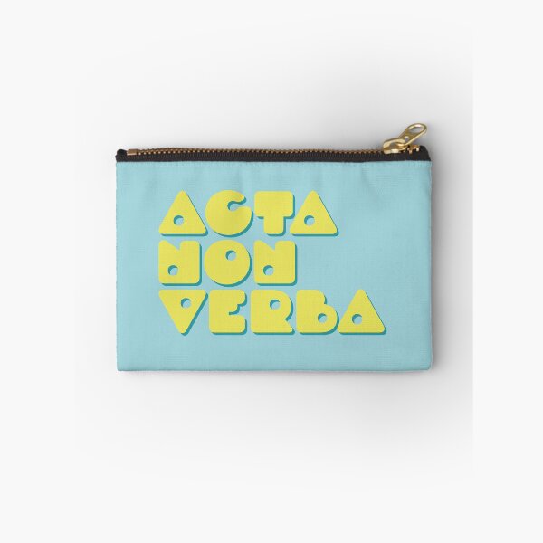 Item preview, Actions Not Words | Acta Non Verba | Latin Language designed and sold by Trish Dish.