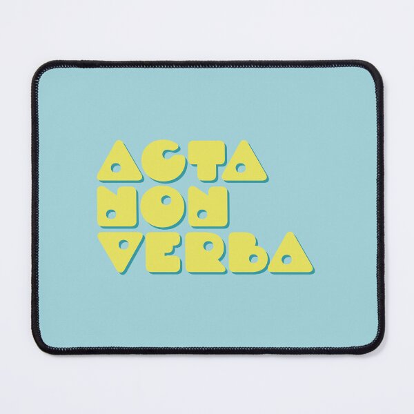 Item preview, Actions Not Words | Acta Non Verba | Latin Language designed and sold by Trish Dish.