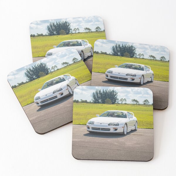 Item preview, White Mk4 Toyota Supra designed and sold by Bartley Photography.