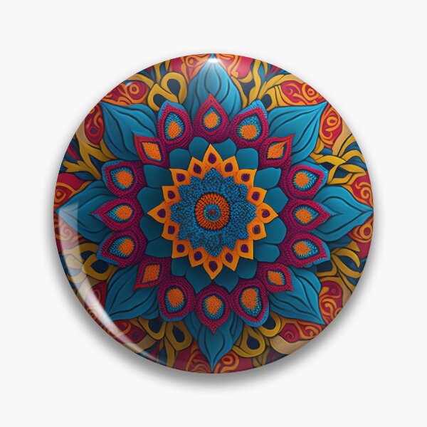 Item preview, Mandala Mirage: A Captivating Kaleidoscope of Colors designed and sold by DesignArtEmpire.