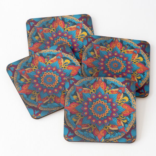 Item preview, Mandala Mirage: A Captivating Kaleidoscope of Colors designed and sold by DesignArtEmpire.