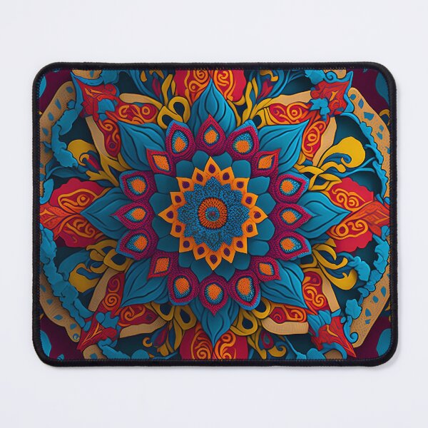 Item preview, Mandala Mirage: A Captivating Kaleidoscope of Colors designed and sold by DesignArtEmpire.