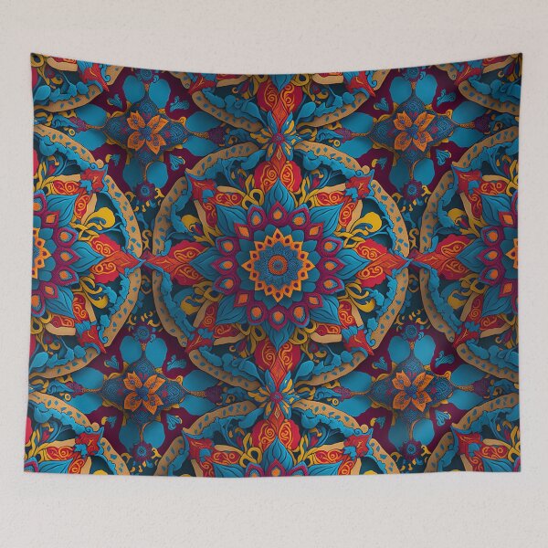 Item preview, Mandala Mirage: A Captivating Kaleidoscope of Colors designed and sold by DesignArtEmpire.
