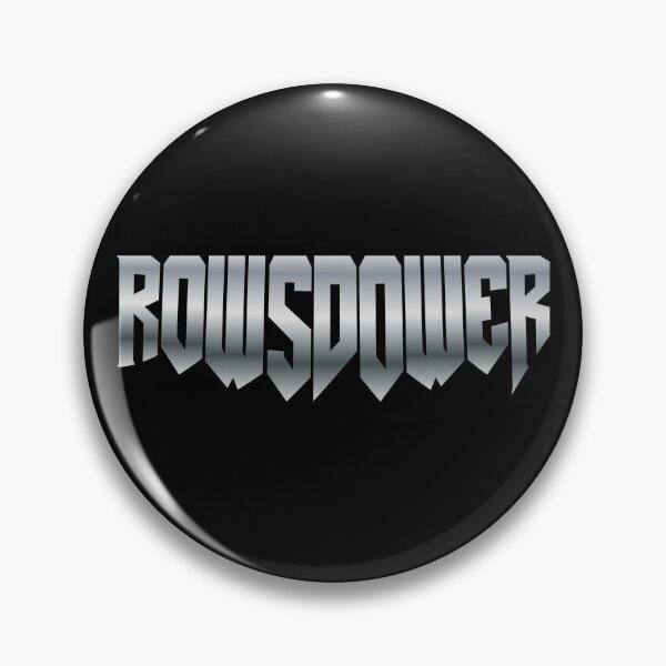 Item preview, ROWSDOWER!! Metal Logo designed and sold by smartbunnyRG.