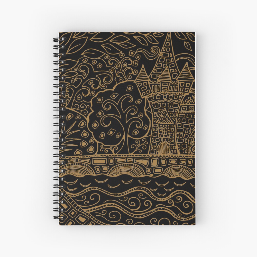 Item preview, Spiral Notebook designed and sold by heartsake.