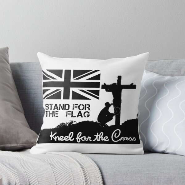 Item preview, Stand For the British Flag Kneel For The Cross designed and sold by JonathanR1994.