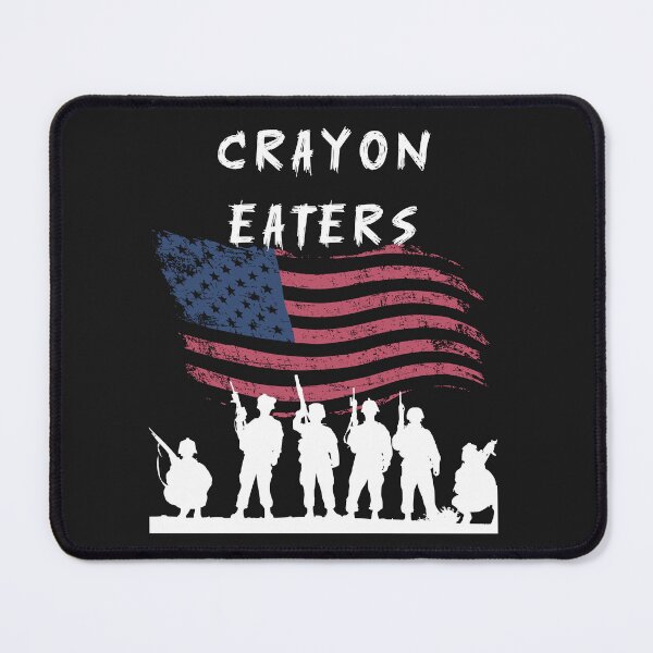 Item preview, Crayon Eaters Soldiers American Flag designed and sold by JacoBeatzShop.