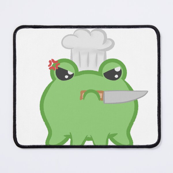 Item preview, angry chef frog designed and sold by Copa-Brownie.