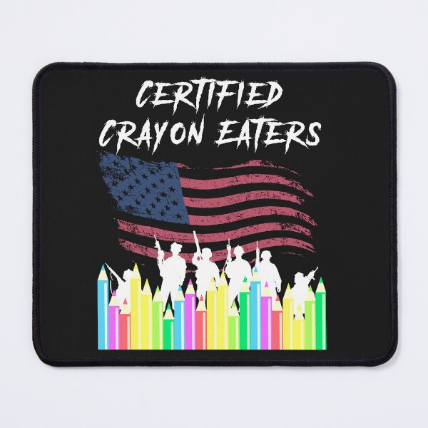 Item preview, Crayon Eaters Soldiers American Flag designed and sold by JacoBeatzShop.