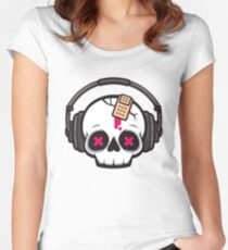 Skull Rock Women's Fitted Scoop T-Shirt