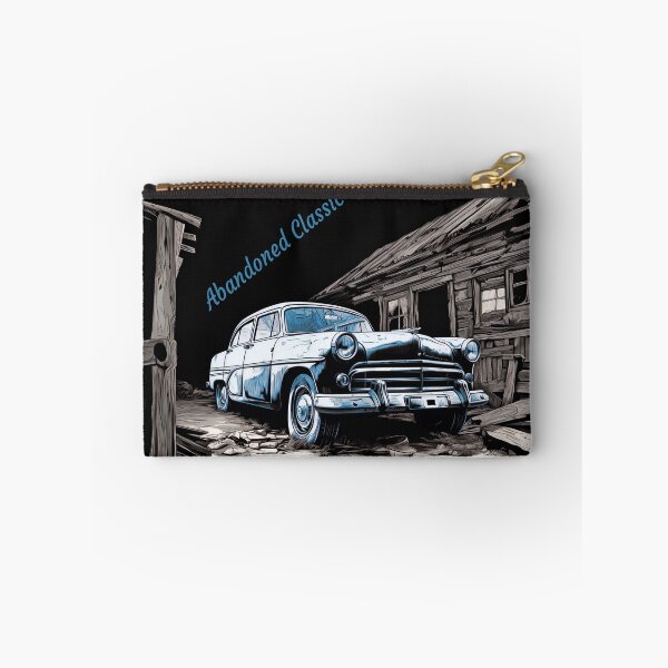 Item preview, Abandoned Classic - Liminal Space Concept Line Art - Abandoned Car designed and sold by liminal-concept.