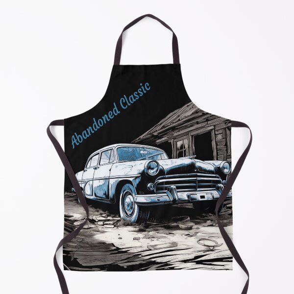 Item preview, Abandoned Classic - Liminal Space Concept Line Art - Abandoned Car designed and sold by liminal-concept.