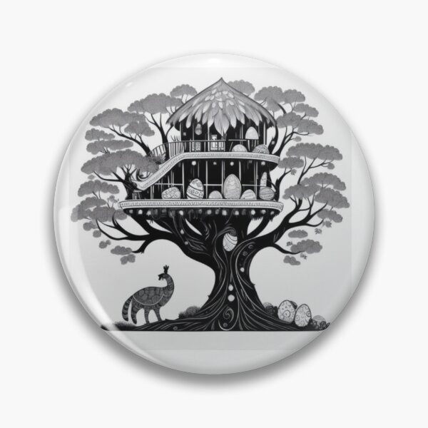 Item preview, A giant tree house covered with fur and eggs designed and sold by ac-virtualshop.