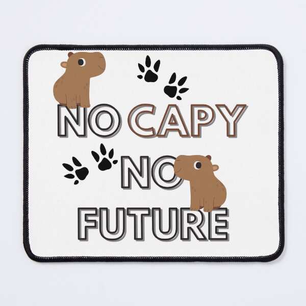 Item preview, No Capybaras No Future designed and sold by Tobiasz Pietruska.