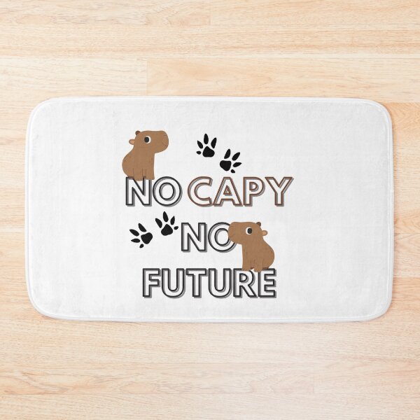 Item preview, No Capybaras No Future designed and sold by Tobiasz Pietruska.