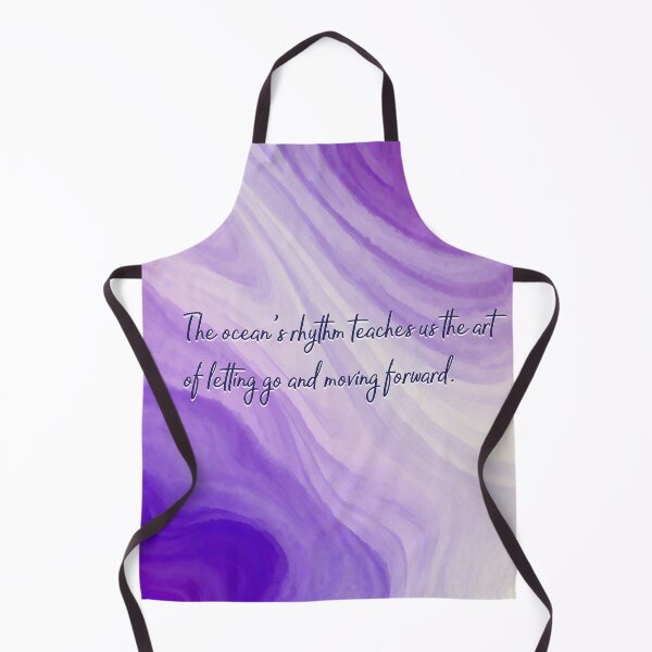 Item preview, Ocean Quotes: Letting Go (purple) designed and sold by blue-planet-art.