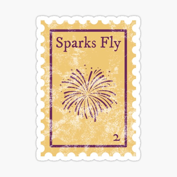 Item preview, Sparks Fly stamp Taylor Swift designed and sold by Jujiab.
