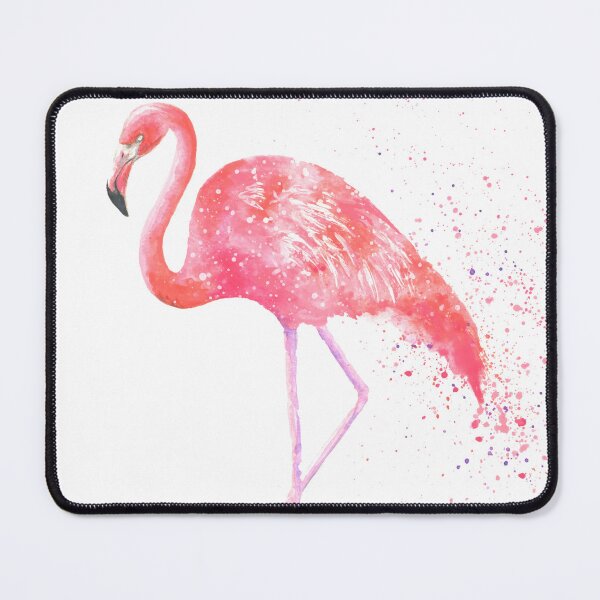 Item preview, Pink flamingo watercolour art designed and sold by Lianne Marie.