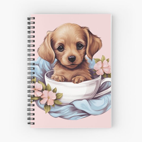 Item preview, Adorable Teacup Puppy Art Print designed and sold by imaginariumlab.