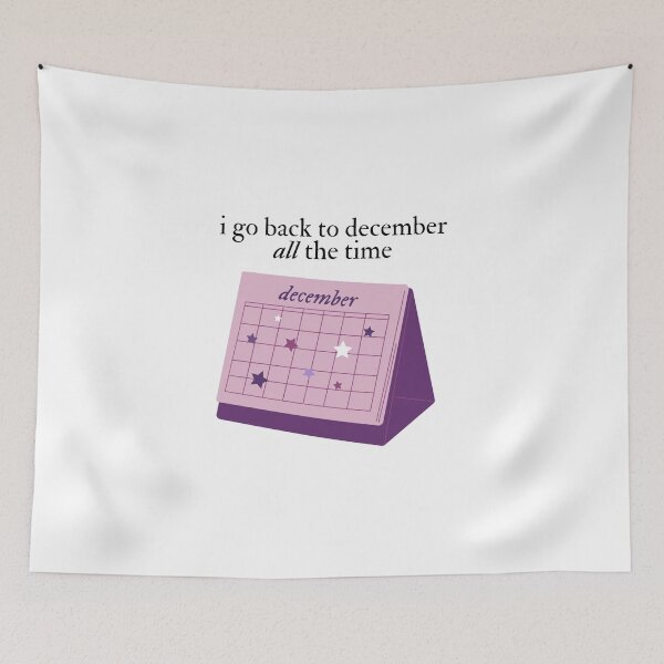 Item preview, I GO BACK TO DECEMBER ALL THE TIME designed and sold by discoes.