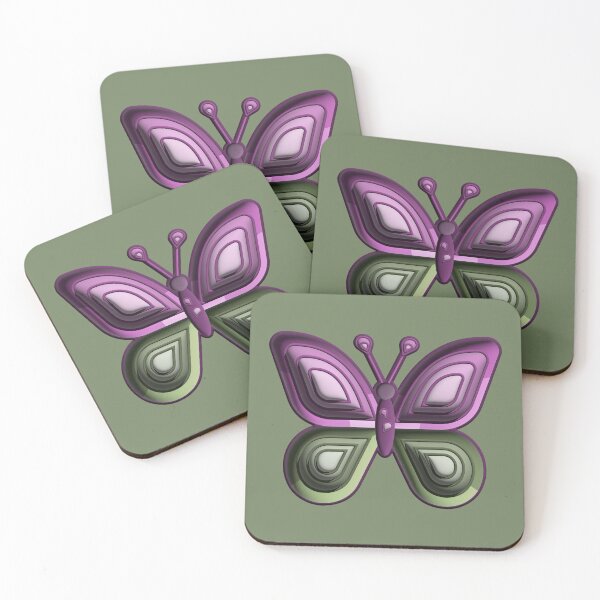 Item preview, mariposa - Turrim Pieridae (versión grande) designed and sold by the snowghost.