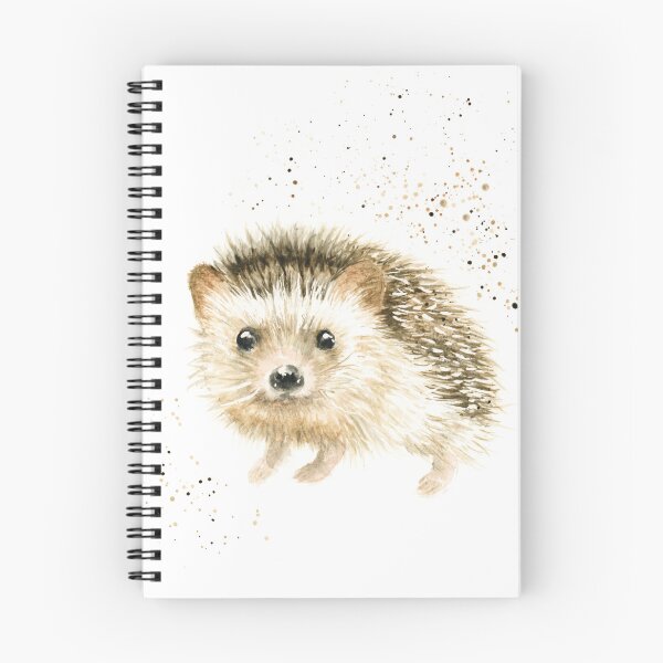 Artikelvorschau, Igel-Aquarellkunst entworfen und verkauft von Lianne Marie.