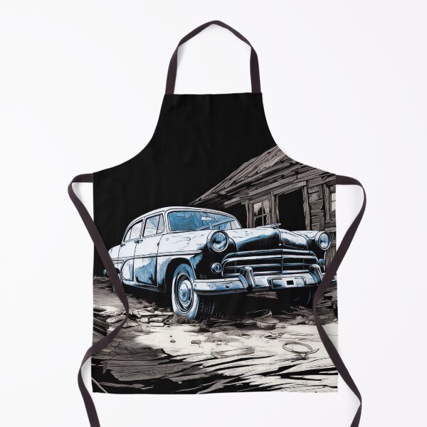 Item preview, Abandoned Classic - Liminal Space Concept Line Art - Abandoned Car -Uncaptioned designed and sold by liminal-concept.