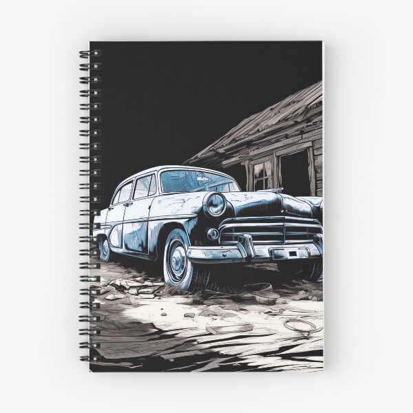 Item preview, Abandoned Classic - Liminal Space Concept Line Art - Coche abandonado - Sin subtítulos designed and sold by liminal-concept.