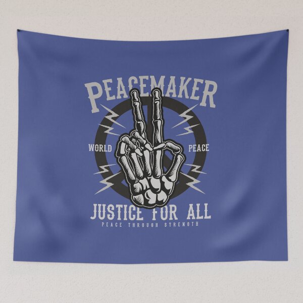 Item preview, Peacemaker - World Peace - Justice For All designed and sold by flipper42.