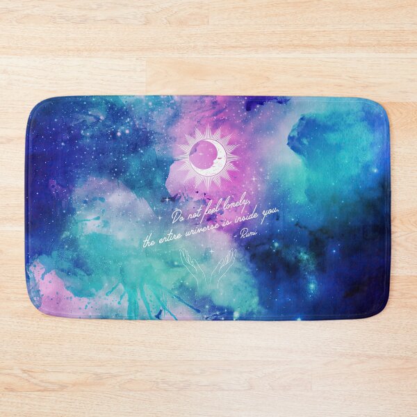 Item preview, Cosmic Rumi Quote - Do Not Feel Lonely, the Entire Universe is Inside You designed and sold by Trish Dish.