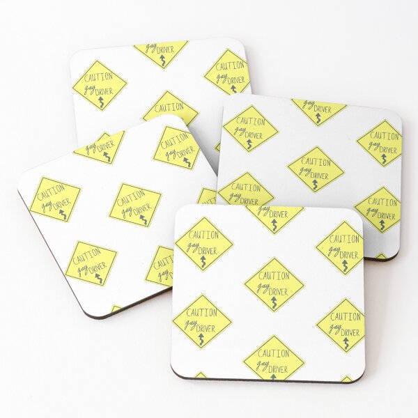 Item preview, Caution Gay Driver designed and sold by LivingFast.