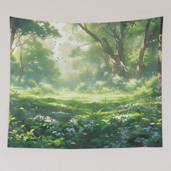 Item preview, Tranquil Serenity: A Hyper-Realistic Forest Symphony designed and sold by Wylveragon.