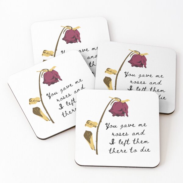 Item preview, You gave me roses and I left them there to die | Back to December designed and sold by BloompodDesigns.