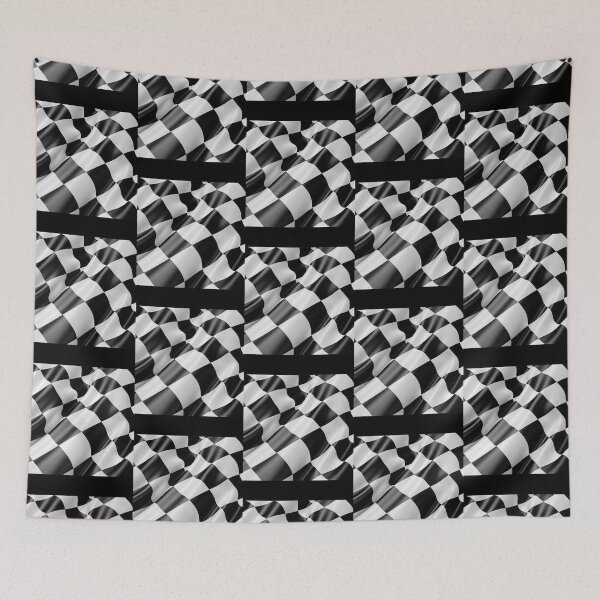 Item preview, Race Track Flag Premium designed and sold by AzucenaCheung.