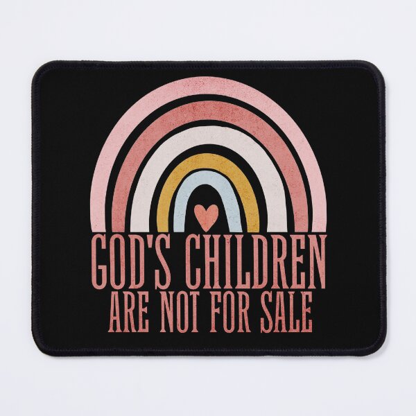 Item preview, Retro Vintage Style God's Children Are Not For Sale Graphic designed and sold by zptees.