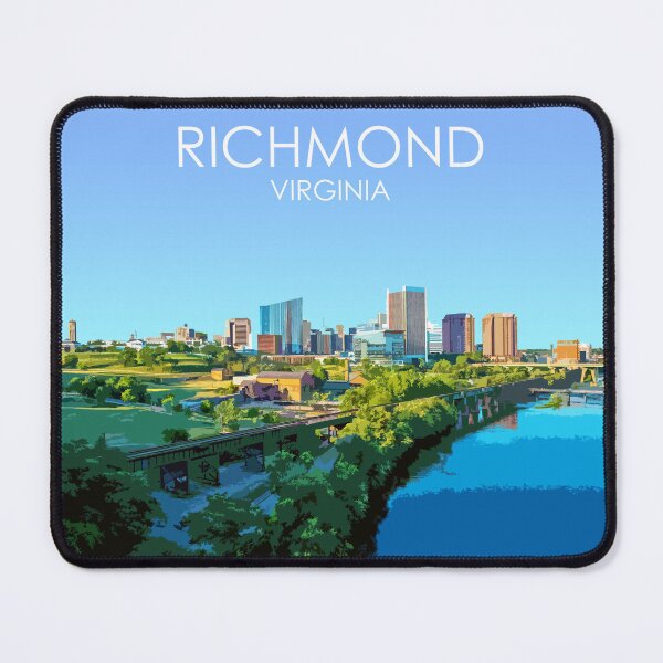 Item preview, Richmond, Virginia, USA, Print designed and sold by summattodraw.
