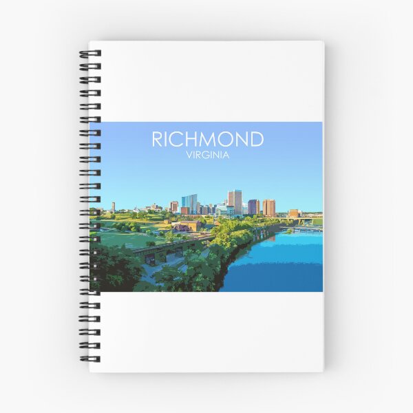Item preview, Richmond, Virginia, USA, Print designed and sold by summattodraw.