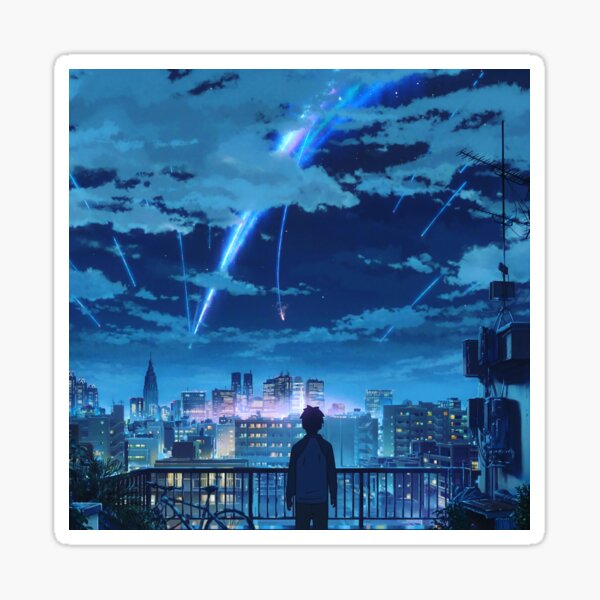 Anime Kimi No Na Wa GIF - Anime KimiNoNaWa NightSky - Discover