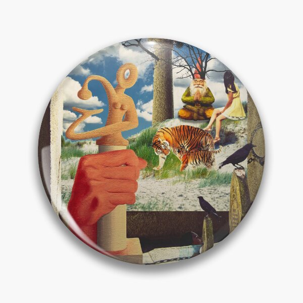Item preview, "The Student Meets The Master" Digital Collage Art designed and sold by Raven’s Wing Studio.
