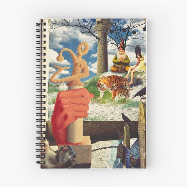 Item preview, "The Student Meets The Master" Digital Collage Art designed and sold by Raven’s Wing Studio.