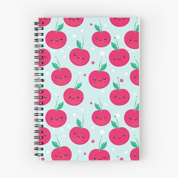 Item preview, Cute happy cartoon cherries designed and sold by Pinkbirdie.