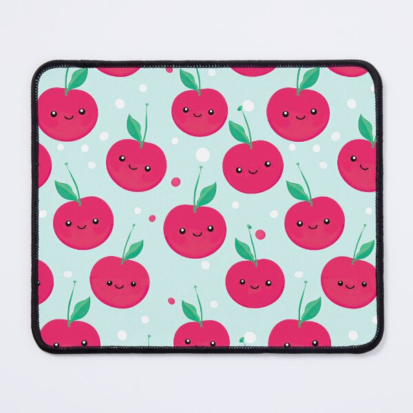 Item preview, Cute happy cartoon cherries designed and sold by Pinkbirdie.