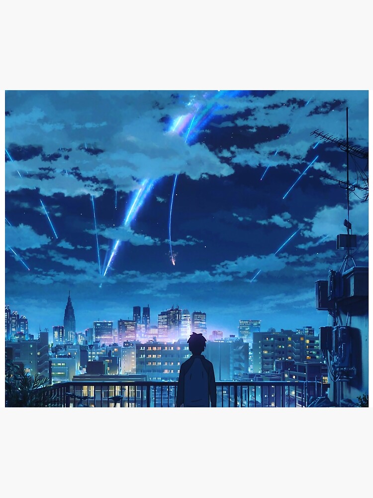 kimi no na wa // your name Taki Stars Balcony by KINGdjxpeke